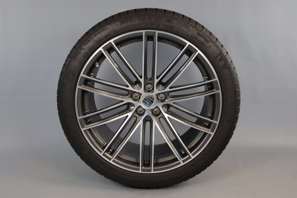 Porsche 21" Kompletträder Turbo Macan 95B 95B601025DN 95B601025DP