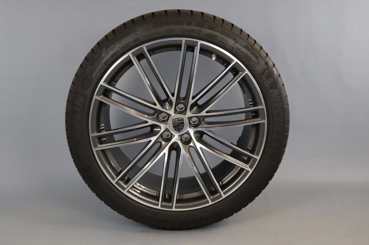 Porsche 21" Kompletträder Turbo Macan 95B 95B601025DN 95B601025DP