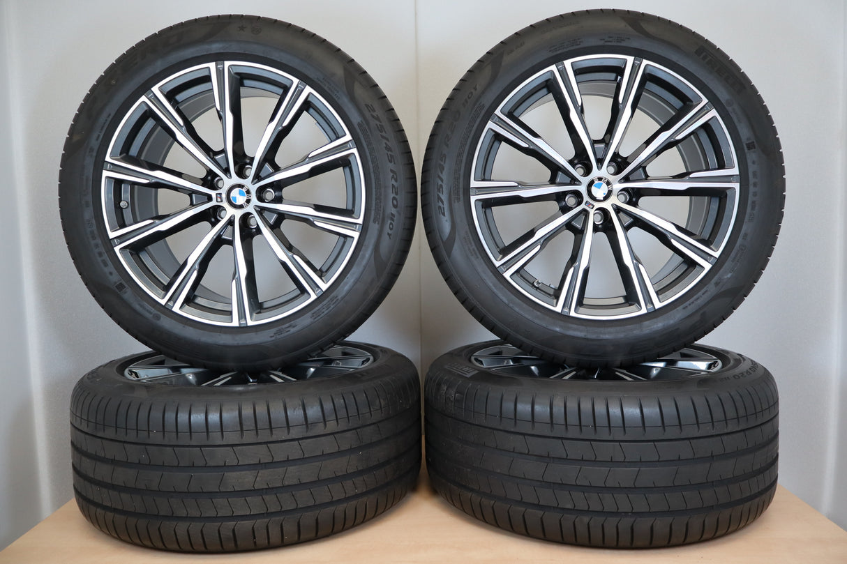 BMW 20" Kompletträder 740M X6 G06, X5 G05 8071996 8071997